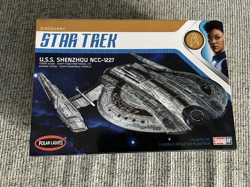 Skill 2 Model Kit U.S.S. Enterprise Four Ship Set Star Trek 1/2500 Scale Model by AMT