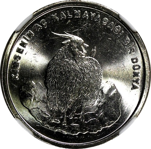 TURKEY Copper-Nickel 2002 750000 Lira FAO NGC MS65 TOP GRADED KM# 1162 (027) - 第 4/5 張圖片