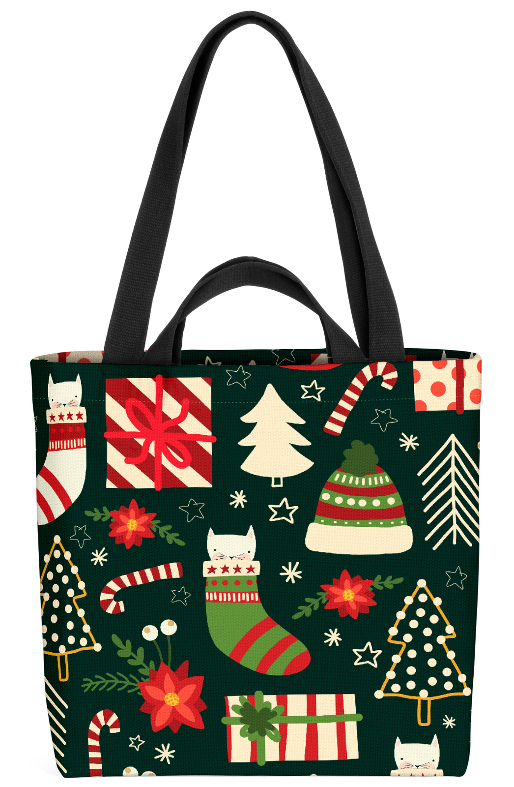 Weihnachten Geschenke Katze Tasche Katzen Socken Geschenke Winter Weihnachten W