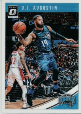  2018-19 Donruss Optic #9 D.J. Augustin Orlando Magic (19-1130)
