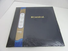 Carnival Cruise Line Scrapbook Album Photo Folio Holds 8x10 Photos Portrait