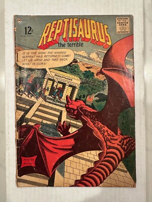 Reptossaurus Reptisaurus Special Edition #1 Comic Book | eBay