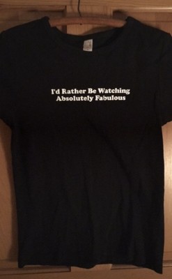 Absolutely Fabulous Ab Fab T-shirt Womens Size M | eBay 