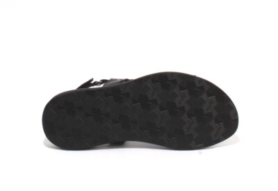 GoodMan 099a Black Leather Slingback Slides Men Comfort  display picture 3
