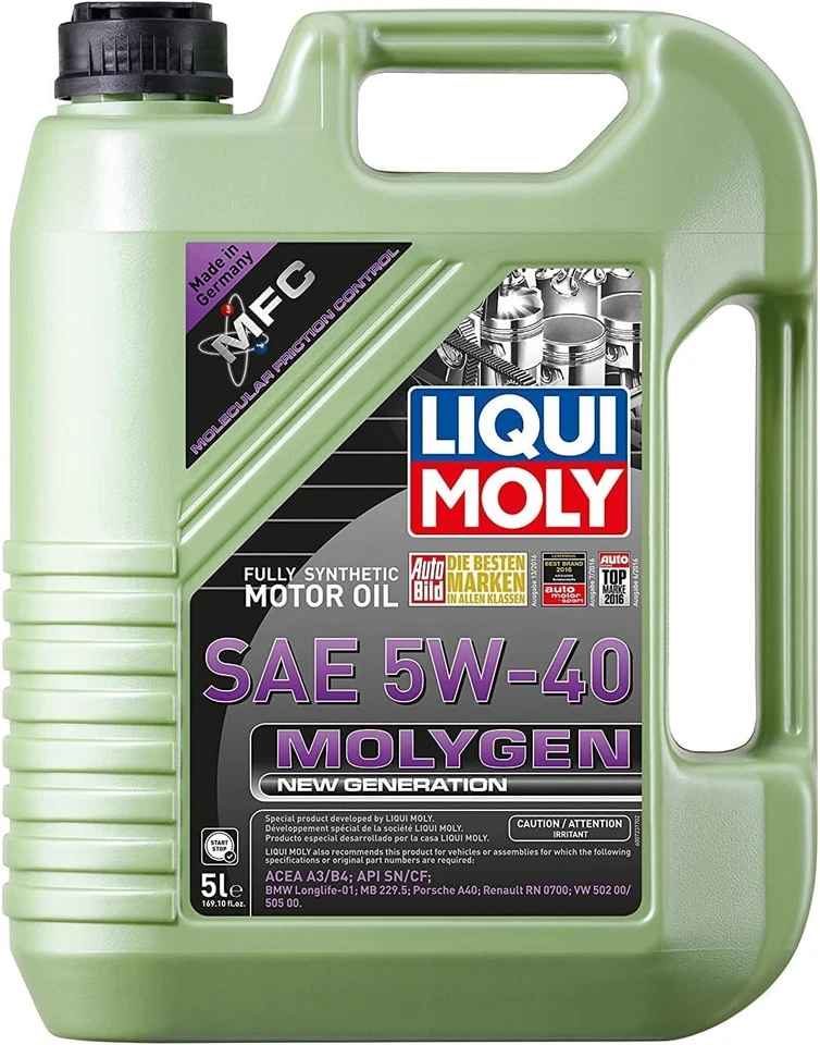 ★ 7 Liters Liqui Moly 5w-40 Molygen MFC Oil Change Kit BMW Longlife-01 MANN ★ - Image 2 of 4
