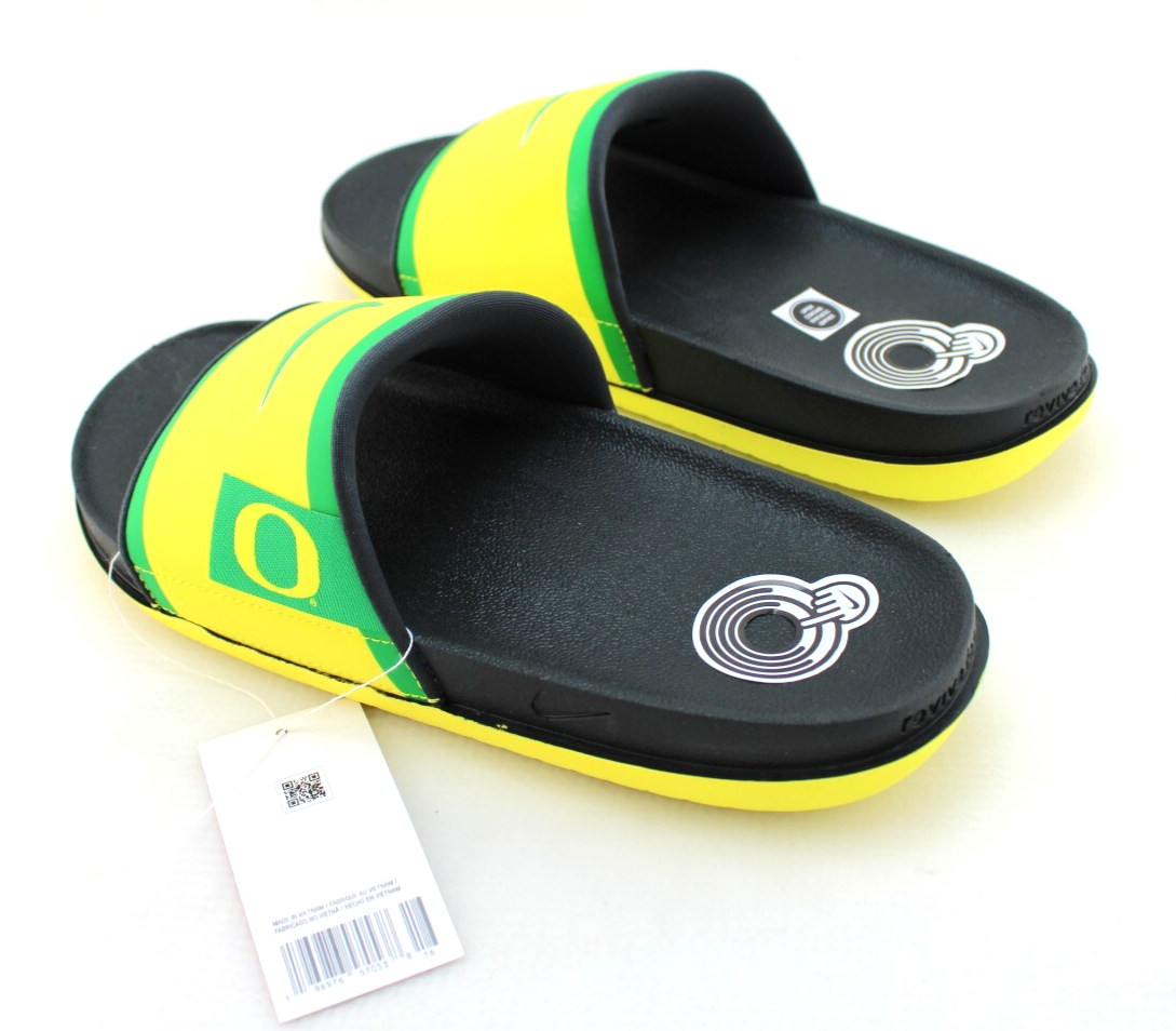 New NIKE Offcourt Oregon Ducks Team Logo Men display picture 3
