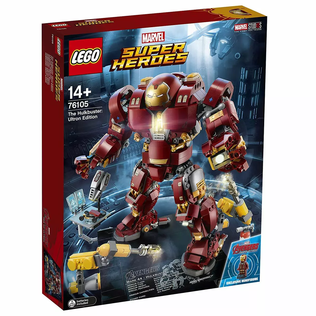 LEGO® Marvel Super Heroes™ - La Hulkbuster d'Iron Man contre