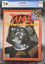 ⭐️ Time Magazine May 19 1980 - Darth Vader First Cover - Star Wars CGC 7🔥