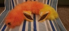Orange And Yellow Fursuit Ears And Tail