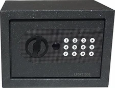 NEW DIGITAL ELECTRONIC SAFE SECURITY BOX WALL JEWELRY GUN CASH BLACK