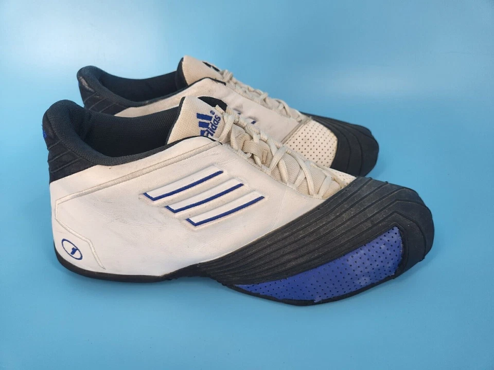 Adidas 2001 T-Mac 1 Tracy McGrady TMac ¡RARO! Kobe Azul Real 145439 Talla 10 Foto 2 de 4