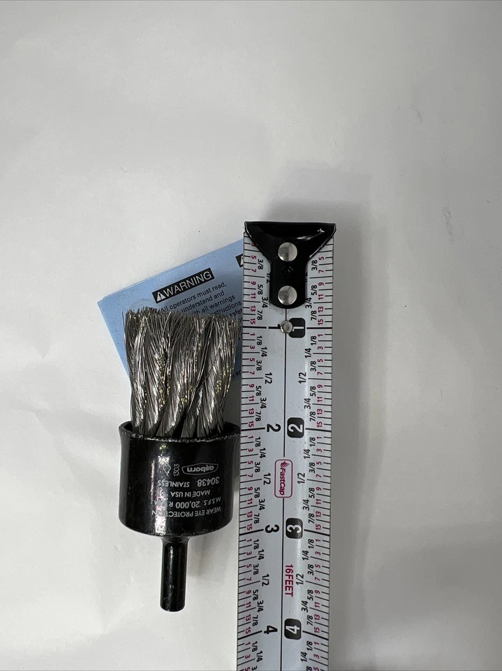 Osborn 83096 (30438) Alambre de nudo de cepillo final 1” x 0,066” ¡¡ENVÍO RÁPIDO GRATUITO!!! Foto 3 de 4
