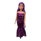 Steffi Doll Fashion Doll Fancy Purple Dress