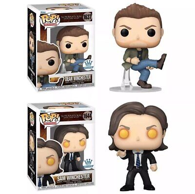 SUPER NATURAL FUNKO POP! SAM/DEAN Funko Pop Exclusive Supernatural Dean #1637 and Sam