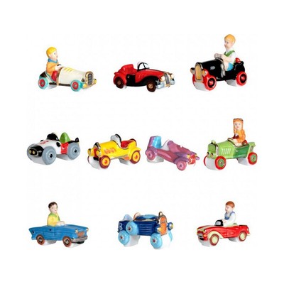 Voiture Une Passion Éternelle _ Fèves série complète _ Collection miniature vitr
