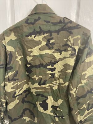 Original Spanish Army Issue Woodland Camo Quilted Parka Jacket | eBay