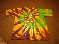 Mardi Gras New Orleans Tie Dye Youth T shirt size medium