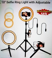 Uthlusty Video Photography Ring Light Kit. NIB. SEALED 12 Inch