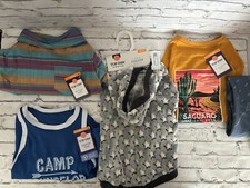 Top Paw Lot Of 4 Dog Shirts Clothes Size M NW...