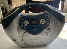 Audiophase N5500 Am/Fm Radio Compact Disc Player CD Player Sports