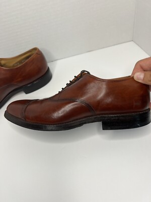 Allen Edmond Fifth Avenue Cap Toe Byron Dark Chili Brown  display picture 2
