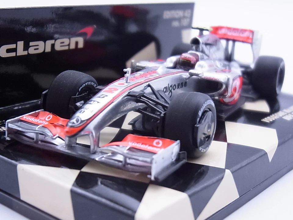 Minichamps 1/43 Mercedes Vodafone Mclaren Mercedes MP4-24 2009 H.Kovalainen EX Foto 4 de 4