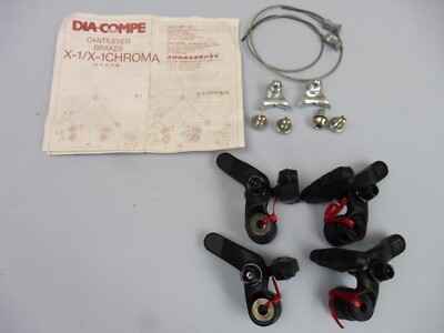 Dia Compe X - 1 Cantilever Bremsenset (schwarz) NOS MTB Fahrrad Retro