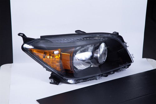 Conjunto de faros para Toyota RAV4 2006-2008 par carcasa negra ámbar EE. UU. - Imagen 6 de 16