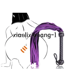 PU Leather Tassels Spanking Whip Torture Restraint Punishment Flogger Games
