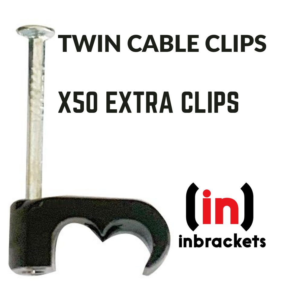 Sky Q & Sky+HD Twin Coax Extension Cable - Shotgun Satellite Lead With Clips For HD Signal