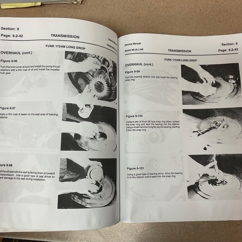 JLG Lull MLULL-10K TELEHANDLER FORK LIFT SERVICE SHOP REPAIR MANUAL pn 10709971 - Picture 6 of 8