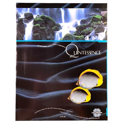 Lackawanna Leather Quintessence Print Ad 1988 8.5x11 Vintage 80s Interior Design