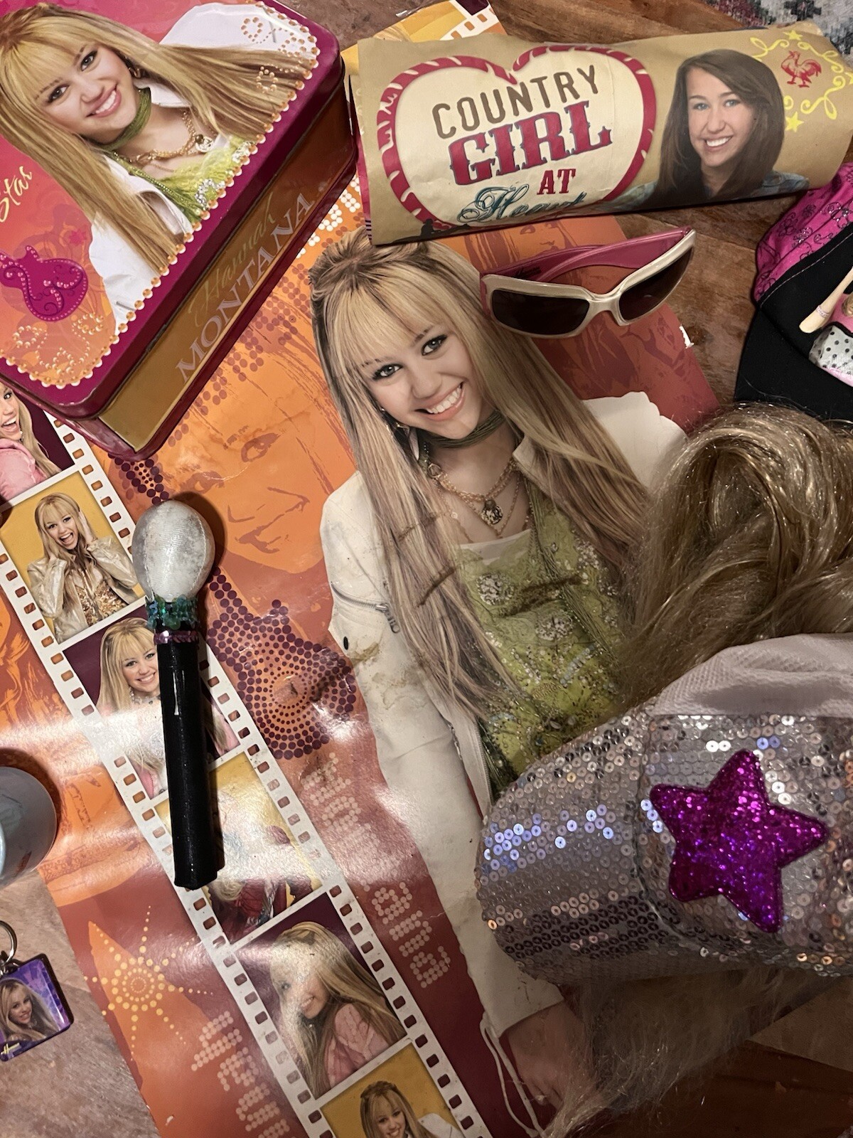 Hannah Montana Fan Lot Disney Merchandise Miley Cyrus Memorabilia Assorted Items