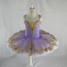 Blue Purple Ballet Tutu Skirt Ballet Children's Swan Lake Kids Belly Ballerina