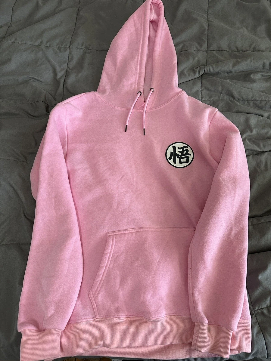 Dragon Ball Z Graphic Sweater Mens Medium Pink Hoodie eBay