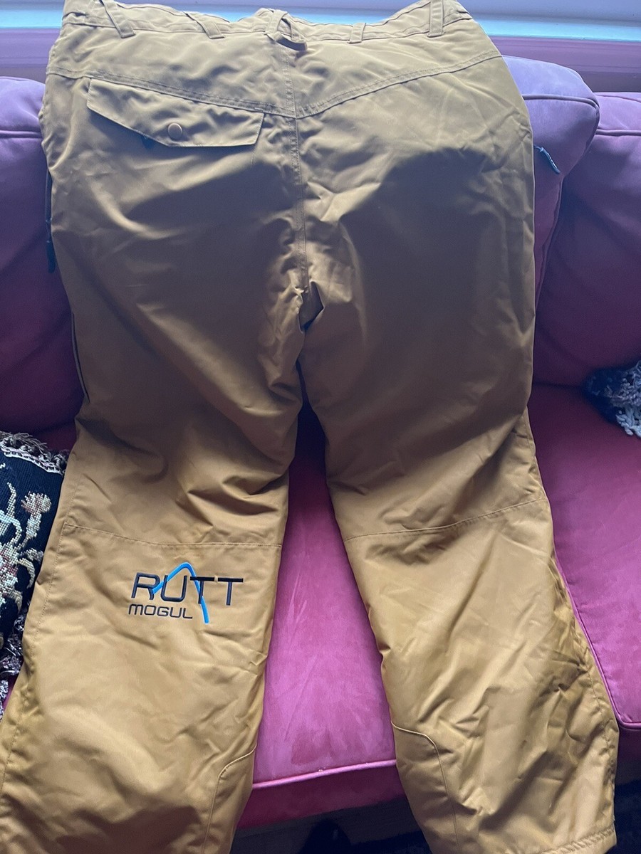 Rutt Insulated Mogul Ski Pants Men L Camel 36 X 32 NWT Rutt Insulated Mogul Ski Pants Men L Camel 36 X 32 NWT