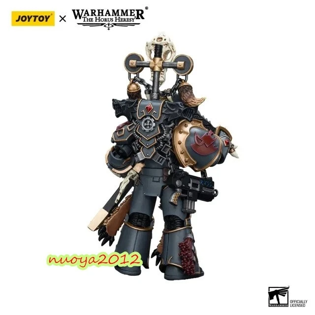 JOYTOY Warhammer La Herejía de Horus JT9954 1:18 Lobos Espaciales Geigor Juguetes de Mano Caída Foto 3 de 4