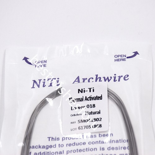 Filo arco tondo NITI termoattivato orto dentale naturale superiore inferiore - Foto 55 di 62