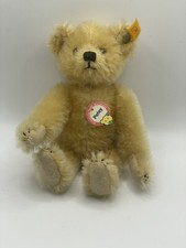RARE GOLD STEIFF PETSY TEDDY BEAR 6 HISTORIC MINIATURE 029479 1992-97