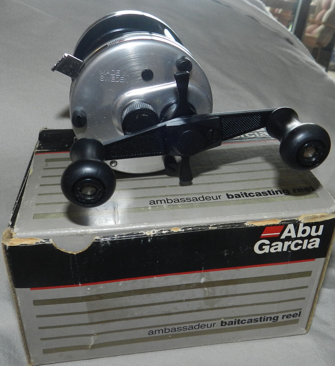 Abu Garcia Ambassadeur 5500C Baitcasting Fishing Reel Sweden Abu Garcia Ambassadeur 5500C Baitcasting Fishing Reel Sweden