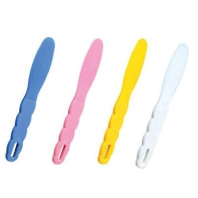 5 Pcs Dental Plastic Mixing Spatula Impression Material Alginate Scraper Knife