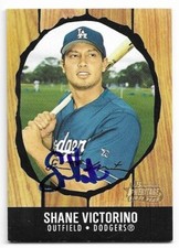 SHANE VICTORINO 2003 Bowman Heritage Baseball card 233 LA Dodgers Phillies THICK