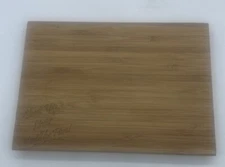 Shut Up Liver You're Fine Funny Etched Bamboo Cutting Board 5.5”x8” Cocktail 