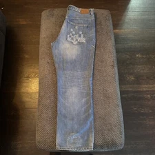 VTG Y2k Rocawear Men’s Jeans Size 36x32 Wide JNCO Style Skater