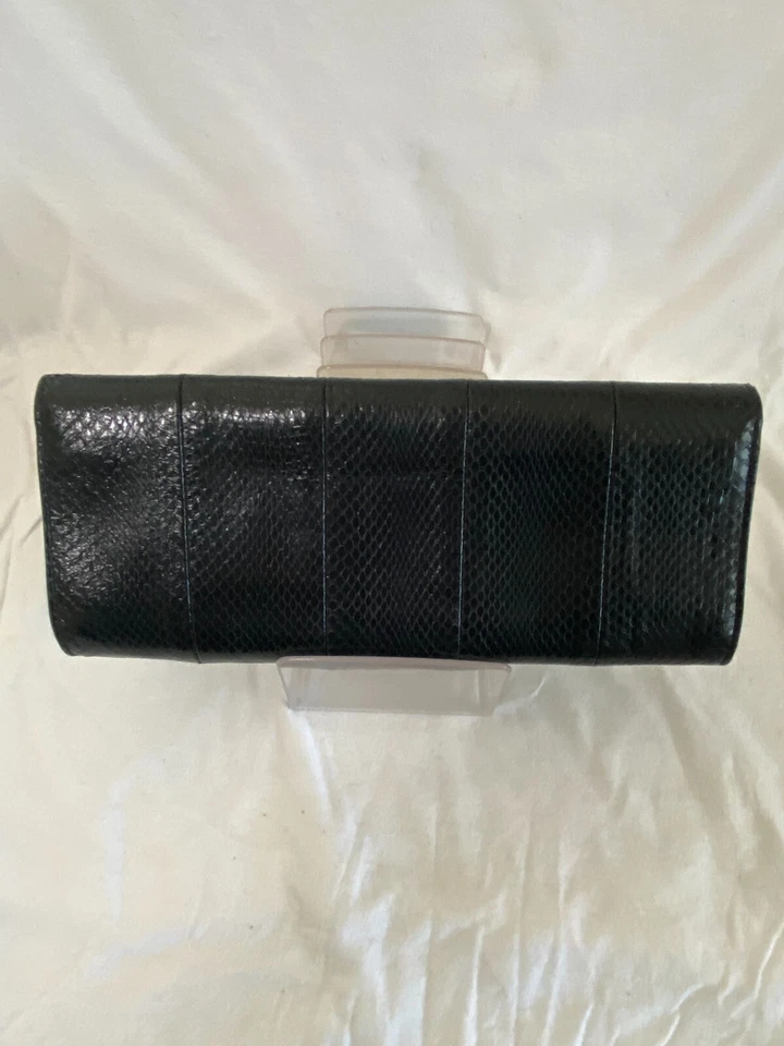 Bolso de Mano Vintage Auténtico Gucci Raro Negro Pitón Romy-Era Tom Ford Gucci Foto 3 de 4