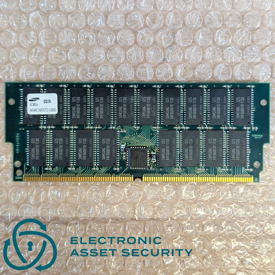 (Lote de 16) Módulos de memoria de servidor SAMSUNG 256MB ECC (M344C1683CT2-C60S0) Foto 3 de 3