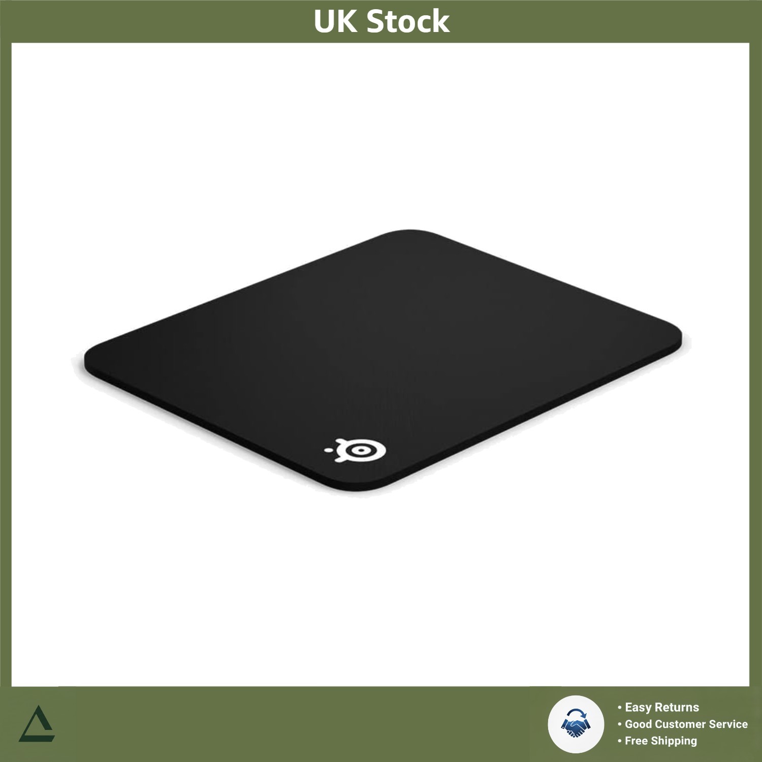 Elite Heavy Cloth Gaming Mouse Pad - Optimized Tracking - Non-Slip Base 6mm M
