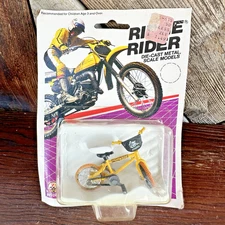 Vintage 1986 Zee Toys Intex Ridge Rider Die-Cast BMX Mongoose Bicycle Bike