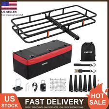 60 X 24 X 6 Hitch Cargo Carrier 500lbs Capacity Cargo Carrier With Bag Net