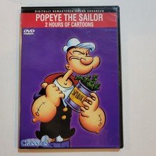 Cartoon Classics: Popeye The Sailor DVD 2 Hours of Cartoons